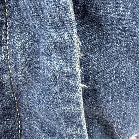 Vintage Disney Store Winnie the Pooh Denim Hooded Jacket XL Embroidered - Picture 10 of 10